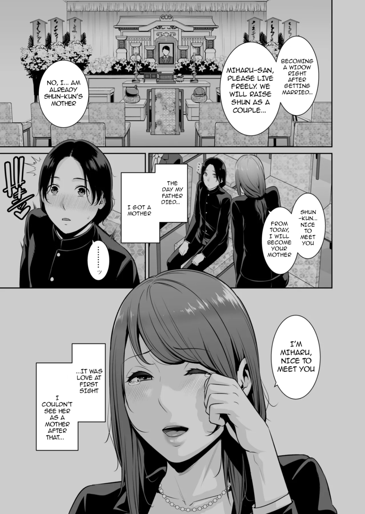 Hentai Manga Comic-My Stepmother on The Train..-Read-2